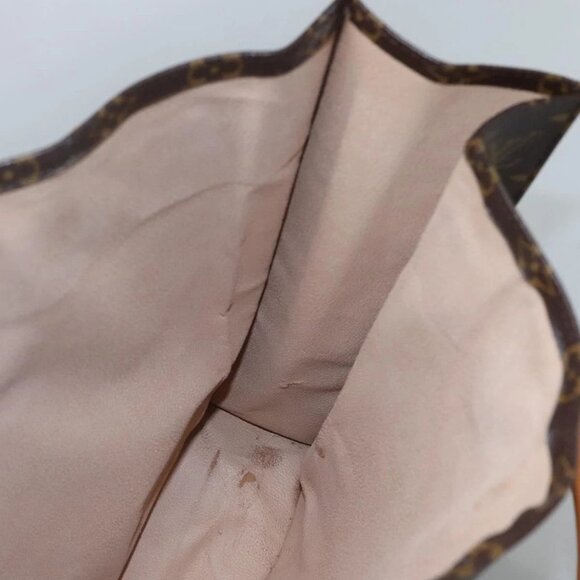 LOUIS VUITTON Monogram Sac Plat Hand Bag M51140 LV Auth am7853 - Picture 13 of 16